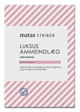 Matas Striber Luksus Ammeindlæg Uden Parfume Hvid 24 stk., Børn & Forældre, Amning & Flaske, Ammeindlæg