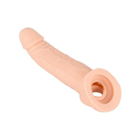 Nature Skin: Penis-hylsy jatkeella Ljus hudfärg