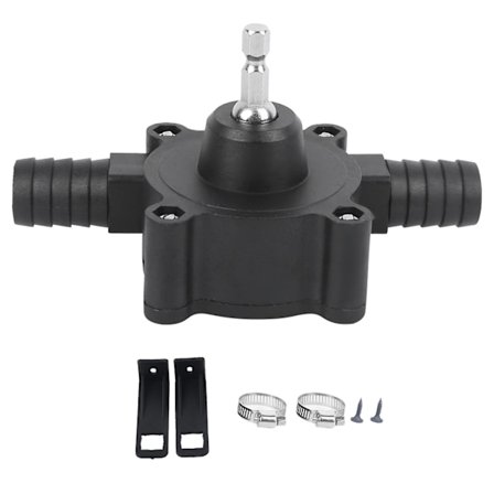 Håndboremaskine Elektrisk Pumpe Selvansugende Væske Vandoverførsel Mini Bærbar Centrifugalpumpe