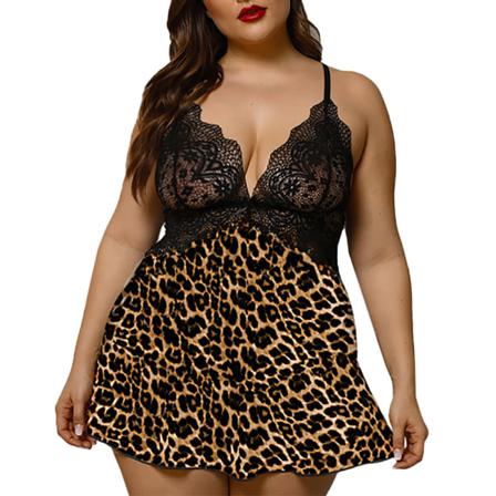 Printed Pyjamas Sommar Sovkläder Underkläder Sexig Spaghetti Strap