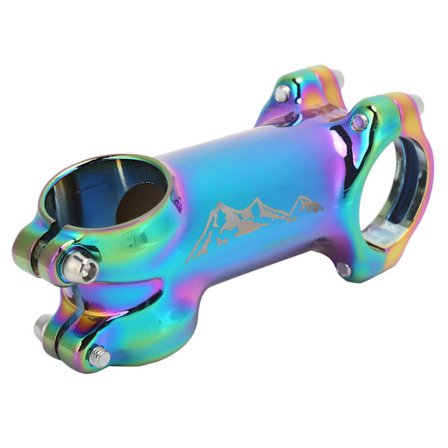 17° Cykelstyr Stang Styrke Korrosionsbestandig Mountainbike Aluminium Legering Styr Tilbehør 80mm