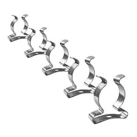 48 Assorterede Værktøjsfjedre Terry Clips Heavy Duty Opbevaring