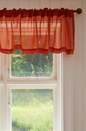 Jotex - Gardinkappa Chiliröd CAISA - Köp Gardinkappor hos Jotex