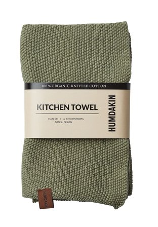 HUMDAKIN Strikket Køkkenhåndklæde Oak 24 x 15 x 2 cm, Tøj & Bolig, Boliginteriør, Køkken & Bord