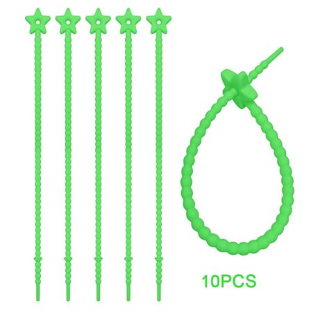 10 st buntband silikonrep FÄRG 7 FÄRG 7