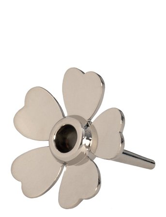 Design House Stockholm Me To You Candle Holder 1-Pack - Silver - H:2.9CM