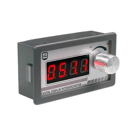 Digital Display Potentiometer Variabel Modstand 10k Modstand Signal Simulator til Hastighedskontrol-Perfet