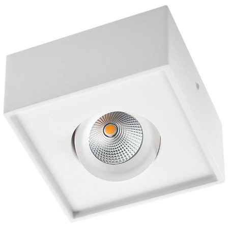 SG Armaturen Cube Downlight 6 W, matt hvit, Belysning
