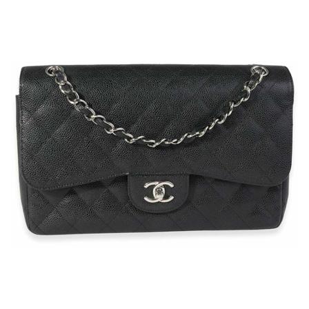 Chanel Vintage Pre-owned Shoulder Väska svart, Dam Vintage Väskor, Dam, Storlek: ONE SIZE