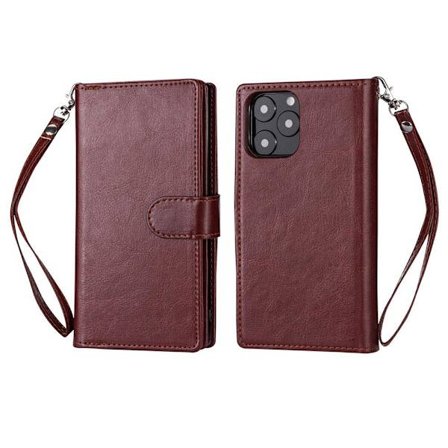 Robust Smidigt 9-Kort Plånboksfodral - iPhone 12 Pro Max