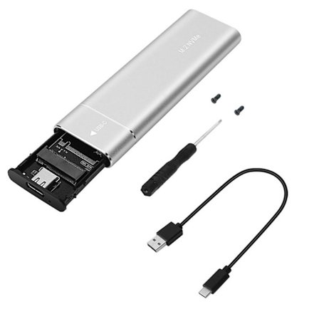 M.2 NVMe SSD-kapsling USB 3.1 Gen 2 till NVMe PCI~E M.2 SSD hårddiskadaptrar