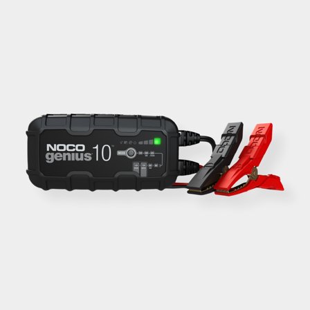 Batterieladegerät NOCO Genius 10, 120 - 230 V, 6 - 12 V, 10 A / Stunde, mit Kabel + Batterieklemmen - Boot