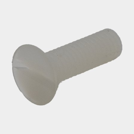 Plastskruv till kuggsegment