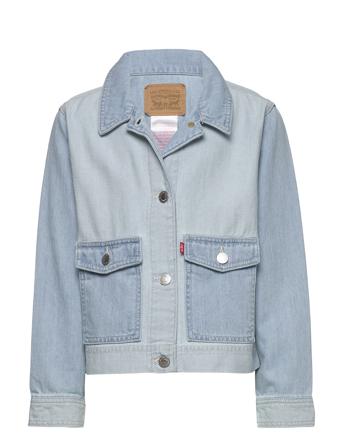 Soft + Light Core Coat Trucker Blue Levi's