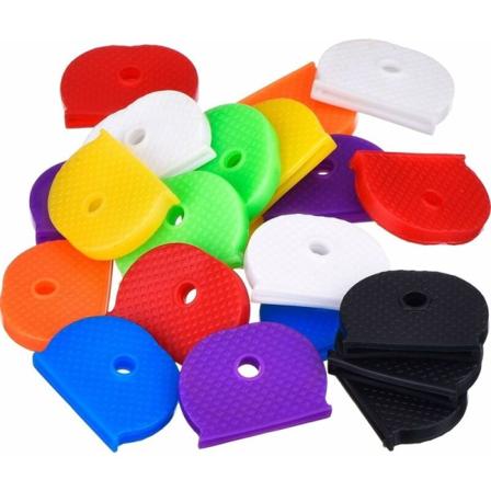32 kpl avaimen cover silikoni, elastinen cover Cover avainsuojus avainten tunnistamiseen,