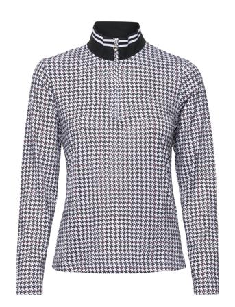 Fay Half Neck T-shirts & Tops Polos Monivärinen/Kuvioitu Daily Sports