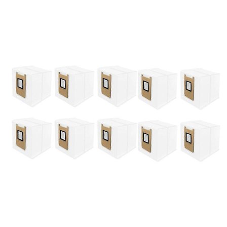 10 stk. støvsugerposer til Eufy Omni E25 / Omni E28 støvsuger tilbehør, udskiftningsdele til støvsugerposer [SL]