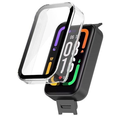 Xiaomi Redmi Smart Band Pro simple cover with tempered glass - Transparent