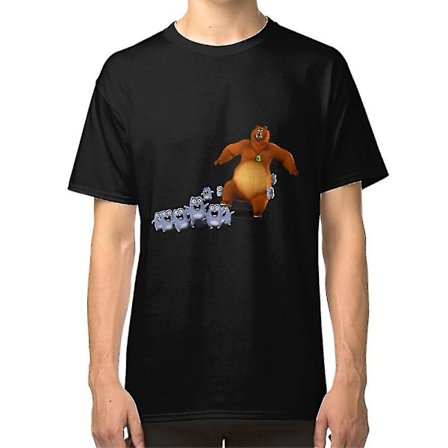 Grizzy And Lemmings Funny Happy The Lemmings T-shirt Kläder