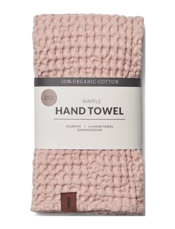 Håndklæde Home Textiles Bathroom Textiles Towels & Bath Towels Lyserød Humdakin
