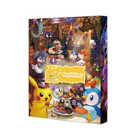 2025 Jul Pokémon Pet Elf Jul Överraskningsbox Pokémon Jul Adventskalender