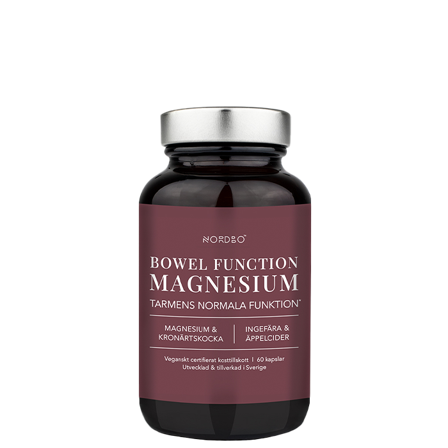Nordbo Bowel Function Magnesium 60 kapslar
