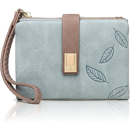 Pung til kvinder i vegansk læder, lille pung