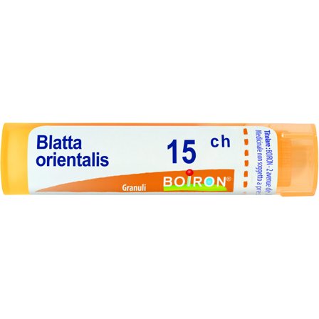 Boiron Blatta Orientalis Granuli 15Ch Tubo 4g