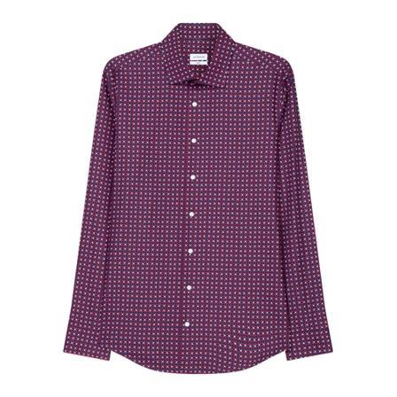 Seidensticker Business Shirt Slim , Rood , Heren , Maat: XS