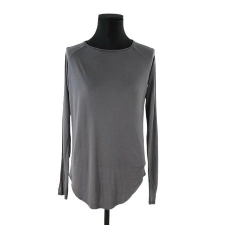American Vintage Pre-owned Viscose tops , Grijs , Dames , Maat: S