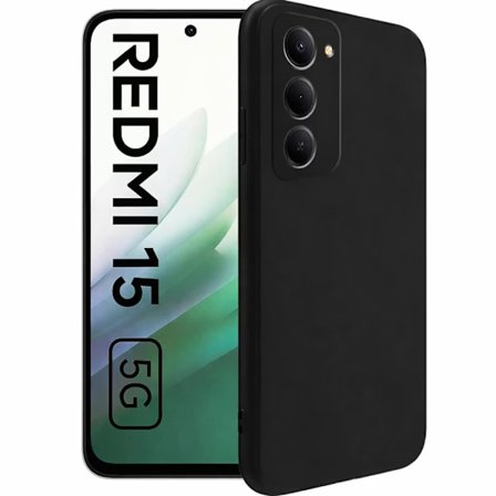 Xiaomi Redmi 15 – Matt Svart Skal