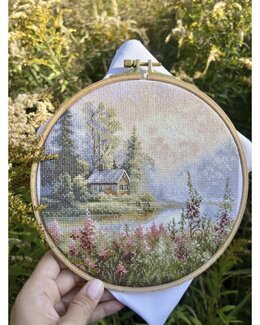 Stickpackung Bild Im Morgengrauen