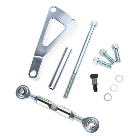 SBC Generatorfäste Lång Vattenpump Lwp Metall Generatorfäste Kit Polerat för Chevy- SBC350 Small Block Motor