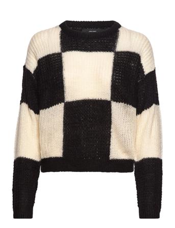 Vmtaka Ls O-Neck Check Blouse Bf Patterned Vero Moda