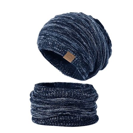 Mössor Scarf Set Hedging Kepsar NAVY