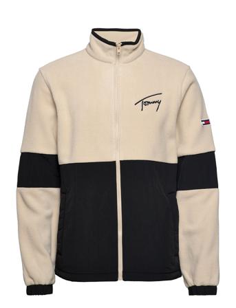Tjm Mix Media Retro Jacket Sweatshirts & Hoodies Fleeces & Midlayers Multi/mønstret Tommy Jeans