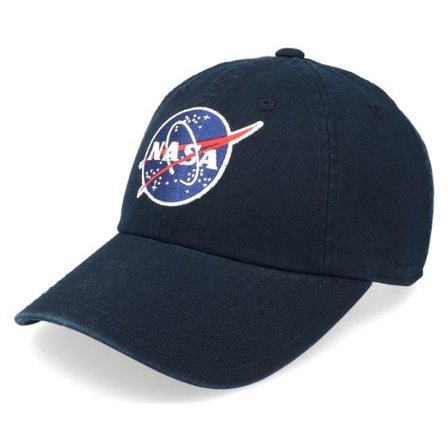 American Needle - Svart unconstructed Keps - Nasa Ballpark Black Dad Cap @ Hatstore