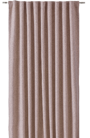 Svanefors Greenwich Gardin2p Gardiner Rosa 140x280 cm