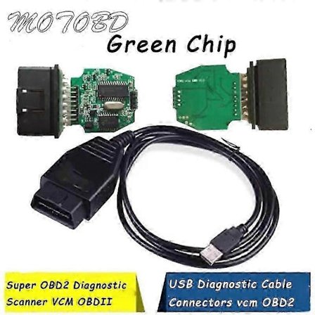 VCM OBD til Ford OBD2 Scanner VCM OBD Focom Scan Værktøj Obd Auto Diagnostisk Kabel Til Ford Vcm Bil Fejldetekteringsværktøj OBD Focom ST1M566