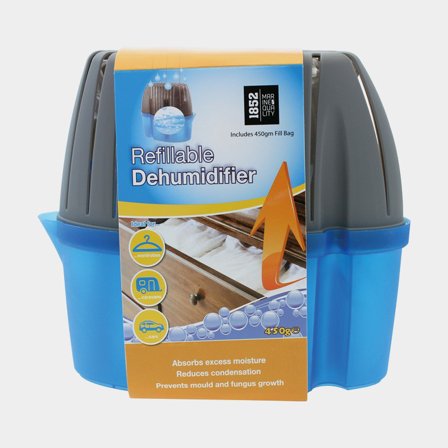 Deumidificatore 1852-Marine, superficie efficace fino a 14 m², ricaricabile + 1 cartuccia essiccante (450 grammi)