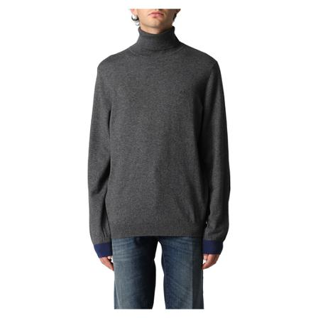 Sun68, Turtlenecks Grijs, Heren, Maat:L