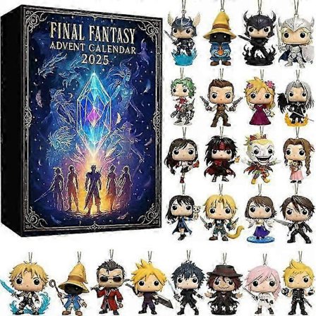 Julkalender 2025 Full-Style Akryldekoration