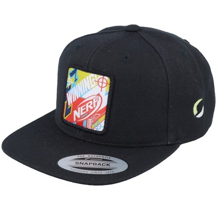 Nerf - Schwarz snapback Cap - Kids Winning Black Snapback @ Hatstore