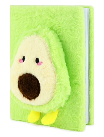 Robetoy Notebook Fluffy Avocado A5 - Green - ONE SIZE