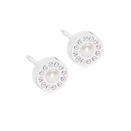 Blomdahl MP BRILLIANCE HALO 6 MM, Pearl