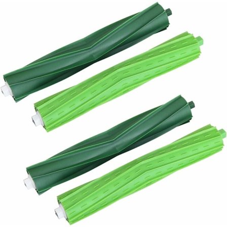Pakke med gummibørster for flere overflater, støvsugertilbehør for iRobot Roomba E5 E6 i7 i7 plus i8 i8+ i6 i6+ i4 i4 og andre støvsugerserier