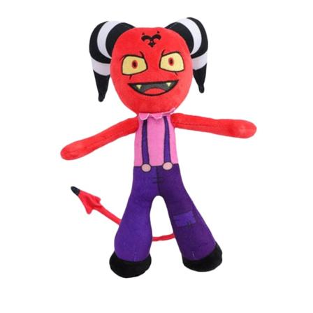 Helluva Boss The Circus Stolas Plys Legetøj Anime Figur Fyldt Plys Dukke Gave Til Drenge Piger 3-6 År A