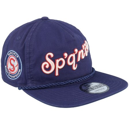 New Era - MiLB Ble snapback Czapka Z Daszkiem - Spokane Indians Milb Alt Golfer Navy/White Snapback @ Hatstore