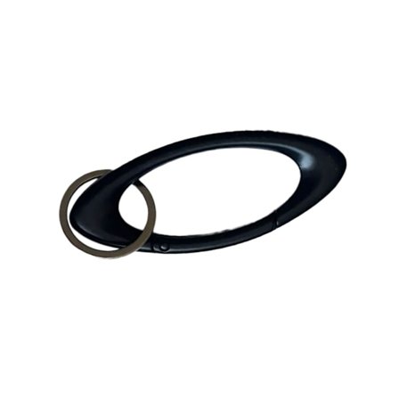 Oval Essential Icon Karabinhage Nøglering til Bjergbestigning Metal Nøglering Rygsæk Dekoration Grunge Mode Tilbehør