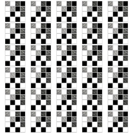 Skinnende mosaikk kreative fliser klistremerke dekorasjon DIY vegg klistremerke gulv klistremerke KLB